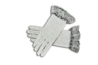 Algopix Similar Product 18 - Lace Gloves with Ruffle (White)