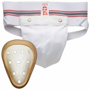 Adams Spandex Supporter avec Standard de Football Cover