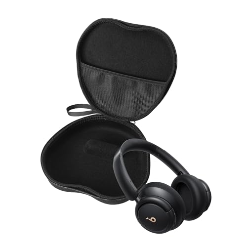 LAHPAVER SoundCore Live Q30 �Ή� �w�b�h�z���p���[�P�[�X EVA�C���z���o�b�O �N���[�j���O�y���t�� (�O���[,SoundCore Live Q30)