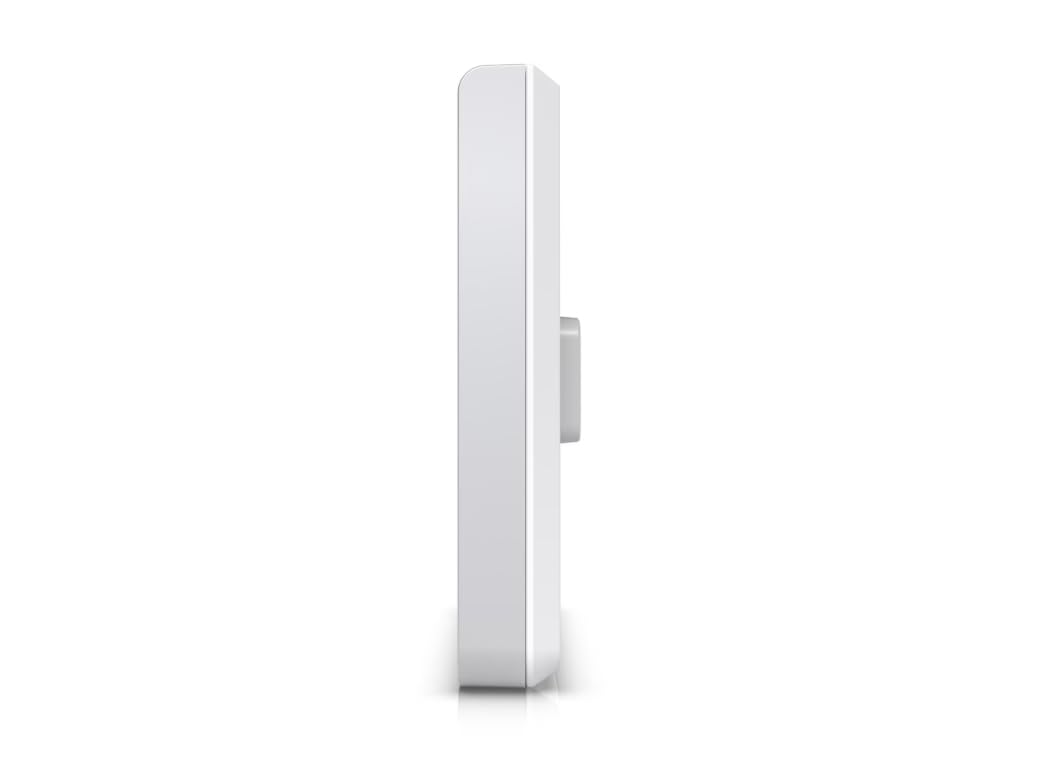 Ubiquiti U6 Enterprise In-Wall WiFi 6E Access Point, 10 flussi spaziali, switch a 4 porte, PoE++