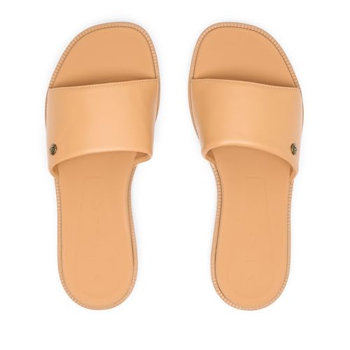 Image of REEF Sunny Arrianah Women's Fashion Slide Sandal, Soft Molded Footbed, Arch Support