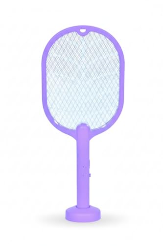 Image of Stand Electric Mosquito Racket with Type-C Charging | Rechargeable Mosquito, Fly & Bug Killer Bat for Home