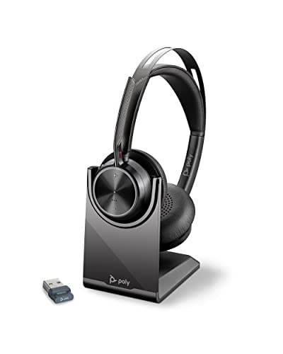 Plantronics Voyager Focus 2 UC casque sans fil + station de charge (Poly) – Active Noise Cancelling (ANC), longue durée… - Les Beatles, Paul McCartney, John Lennon, RIngo Starr, George Harrison Plantronics Voyager Focus 2 UC casque sans fil + station de charge (Poly) - Active Noise Cancelling (ANC), longue durée…