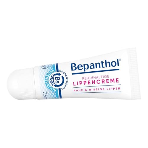 Bepanthol Reichhaltige Lippencreme für raue, rissige Lippen 7,5 ml