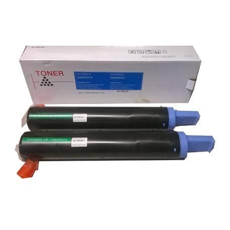 Capacità: 8.300 pagine al 5% di copertura, Codice originale: 6836A002 (C-EXV14), Colore: Nero, Marca: Tonersshop, Confezione da 2 pezzi
