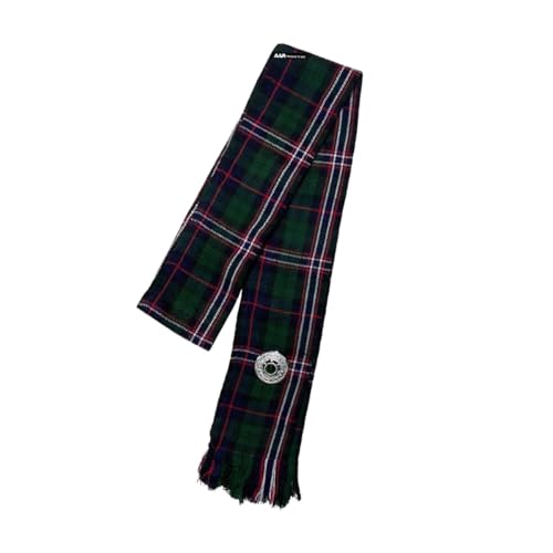 AAR Womens Tartan Clan Sashes Ladies Brooch Scottish Highland - 90 x 10.5 Inches