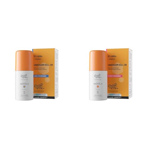 Image of Chemist at Play Underarm Peach Roll-On With 5% AHA, Lactic Acid & 1% Mandelic Acid 40Ml And at Play Underarm Roll-On With 5% AHA, Lactic Acid & 1% Mandelic Acid - 40Ml, Unisex