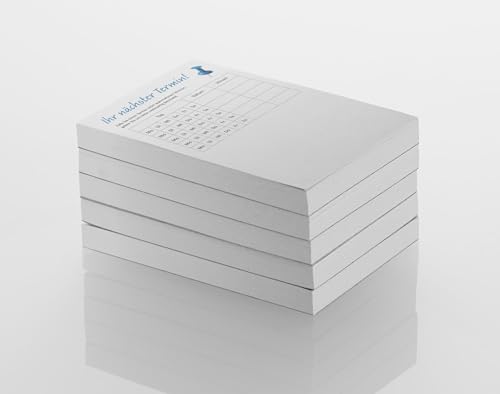 keine Marke 245478 5 Terminblöcke a` 100 Blatt