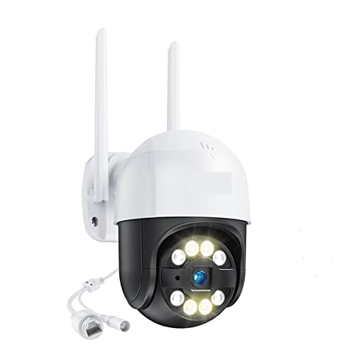 Cámara de seguridad Wi-Fi exterior de 3MP para vigilar el jardín y la entrada 2