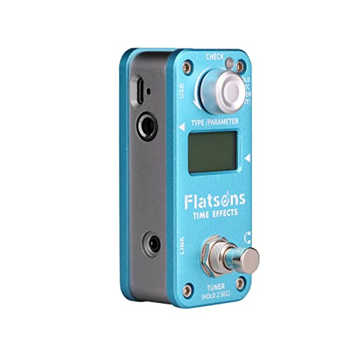 ereqeip Pédale Multi-Effets | Pédale de Guitare accordeur de Guitare 3 en 1,Pédale de Guitare à Distorsion avec indicateur LED, pédale de Guitare en Alliage d’aluminium pour métal Overdrive sans Voix - Les Beatles, Paul McCartney, John Lennon, RIngo Starr, George Harrison ereqeip Pédale Multi-Effets | Pédale de Guitare accordeur de Guitare 3 en 1,Pédale de Guitare à Distorsion avec indicateur LED, pédale de Guitare en Alliage d'aluminium pour métal Overdrive sans Voix – Image 7
