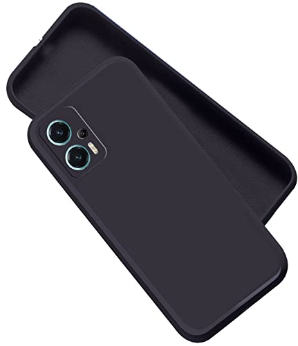 Image of A rtistque Back Cover Case for Mi Redmi K50i 5G with Camera Protection | Shockproof TPU | Stylish Protective Design | Slim Fit | Ultra Matte | Redmi K50i 5G Back Cover - Black