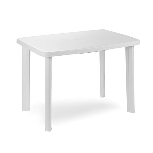Mojawo Gartentisch Weiß Kuststoff Kunststoff 100x70cm rechteckig Balkontisch Campingtisch Beistelltisch Terrassentisch Mojawo Gartentisch Weiß Kuststoff Kunststoff 100x70cm rechteckig Balkontisch Campingtisch Beistelltisch Terrassentisch