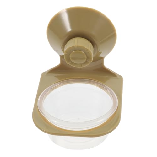 GALPADA 爬虫類用吸盤式給餌皿 水飲みボウル 多用途耐久構造 大容量 水と餌のコンテナ 爬虫類 カメ 小動物用 テラリウム飼育向け