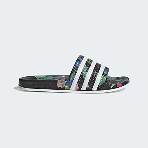 Image of adidas Womens Adilette Slide Casual Sandals Casual - Orange
