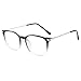 Simvey Classic Computer Blue Light Blocking Glasses TR90 Frame Gaming Glasses Unisex Lucency