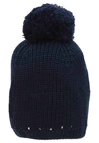 Sterntaler Baby Mädchen Mütze Baby Bommelmütze Ziernieten Mütze -...