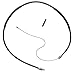 ACDelco Professional 18P1608 Rear Driver Side Parking Brake Cable Assembly