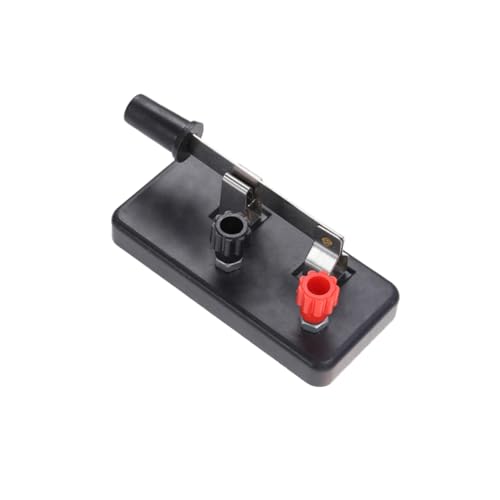 jojofuny 5pcs Control Single Pole Knife Switch Spst Button Switch Off Electric Home School Teaching Experiment Accessory