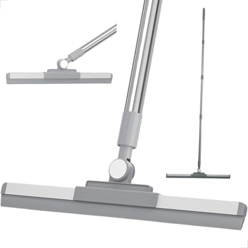 Rodo Vassoura Mágica de Silicone 51cm Cabo de 160cm Flytex Ideal para Limpeza de Vidros, Pisos e Superfícies