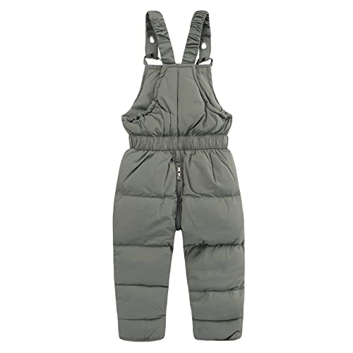 IBOBOOM Baby Boys Winter Clothes Toddler Snow Pants Girls Snowsuit Overalls 12-18 Months