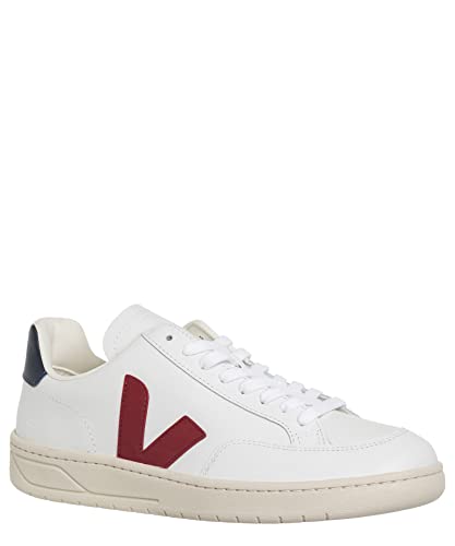 Veja Men V-12 Sneakers White - Marsala - Nautico 11 US4