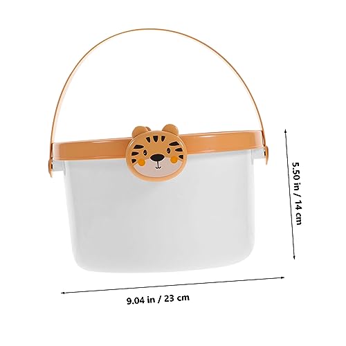 Rangement de blocs de construction efficace grâce au bac compact Yardwe 2 pcs
