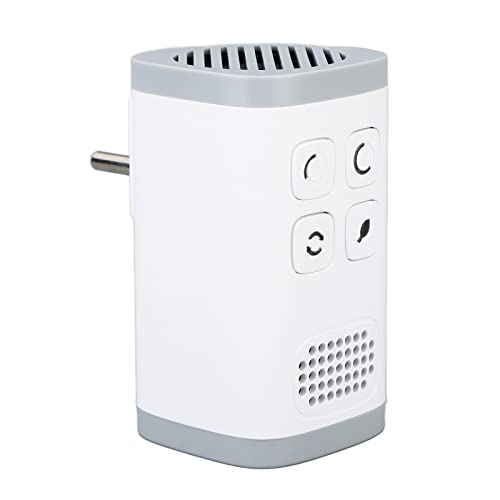 Zerodis Ionizadores de Olores, Purificador de Aire Doméstico para Baño (Enchufe de la UE)