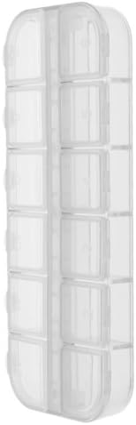 1pcs Worldwide Empty Storage Plastic Beads Rhinestones Box Case False Nail Art Set Tips 12 Cells