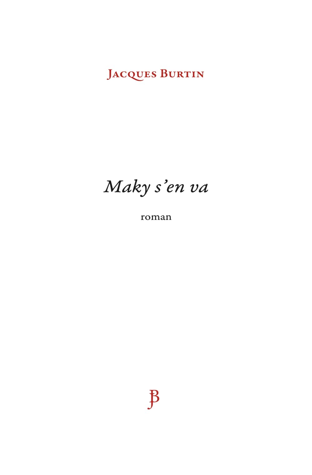 MAKY S'EN VA