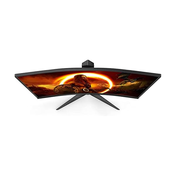 AOC Monitor Gaming C27G2U/BK- 27" Curved 1500R, 165Hz, 1ms, VA, FreeSync Premium, 1920x1080, 250 cd/m, D-SUB, HDMI 2x2.0, Displayport 1x1.2 - Image 4
