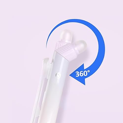 6 bolígrafos retráctiles de tinta de gel borrable 0.5 mm miniatura 3