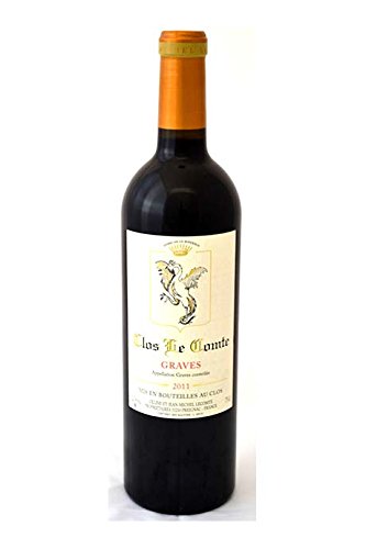 Clos le Comte Graves: Pack de 6 Merlot de Bordeaux – Vino Tinto Excepcional Clos le Comte Graves: Pack de 6 Merlot de Bordeaux – Vino Tinto Excepcional