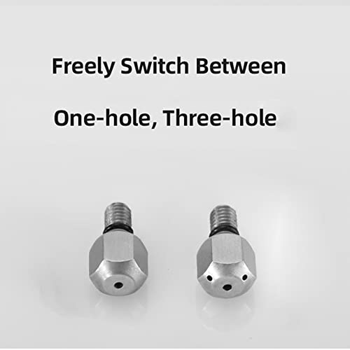 Boquilla de tubo de vapor de repuesto para máquinas de café espresso Delonghi EC680, EC685 y Rancilio (tres agujeros) - Imagen 3