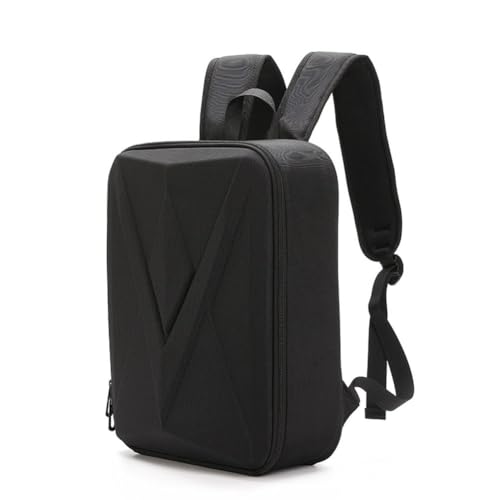 Whychstore Étui de transport rigide pour sac à dos compatible avec DJI NEO, EVA résistant aux chocs, rangement organisé pour accessoires
