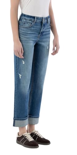 Image of VERVET Women's Victoria High Rise Straight Leg Jeans