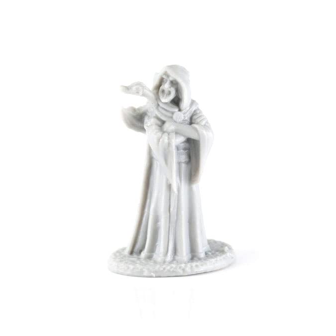 Reaper Miniatures Zenfis Zadar Wizard – 25mm Heroic Scale Figur Für Dark Heaven Bones, Witterungsbeständig