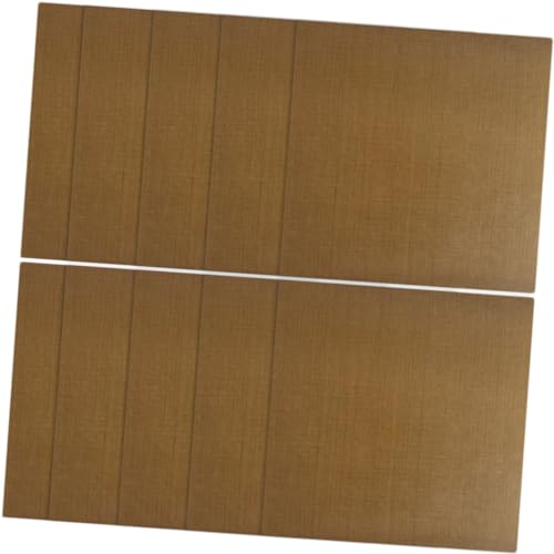 SHERCHPRY 20Pcs Curling Wand Insulation Decals High Heat Resistance Sticker for Hair Straightener Perm Stick Easy to Apply Adhesive Design for Home Salon Use