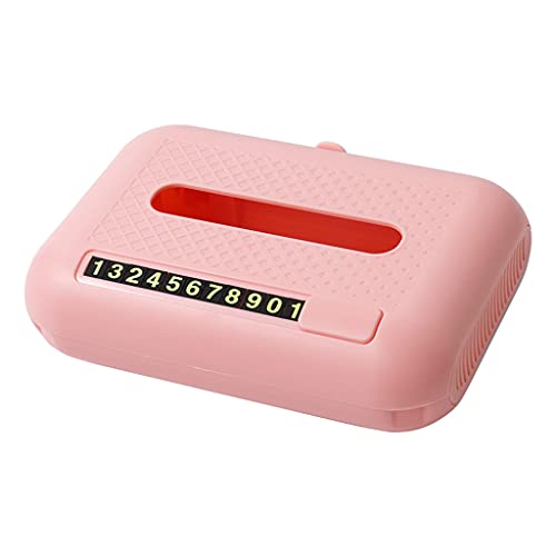Boîte à mouchoirs 4 en 1 multifonctionnelle avec support de téléphone portable en bleu blanc rose