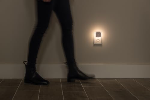 Image of Energizer LED Motion Sensor Night Lights Plug Into Wall Dusk to Dawn Sensor Home Decor Apartment Essentials Ambient Lighting Nightlight 85617 2 Pack
