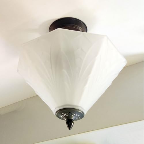 Plafonnier étendu scintillant Art Deco Trade luminaire de plafond
