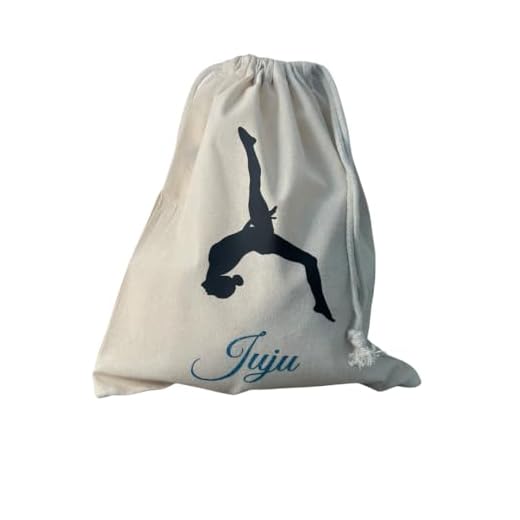 Sac à Maniques GYM personnalisé avec prénom GAF - La Fabrique d'EC