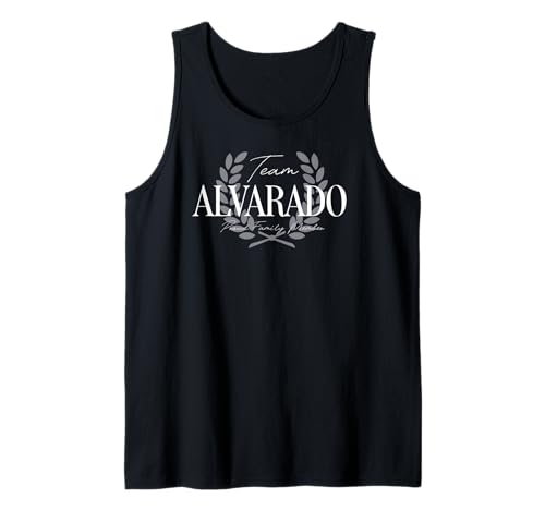 Team Alvarado Orgulloso miembro de la familia Camiseta sin Mangas