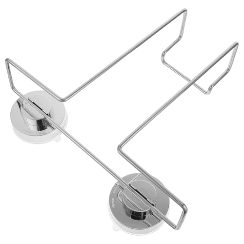 BESTYASH Stilvoller Zeitschriftenständer Ohne Bohren Mit Saugfunktion Für Bad Und Küche Edelstahl Wandhalterung Für Ordentliche Zeitschriftenaufbewahrung BESTYASH Stilvoller Zeitschriftenständer Ohne Bohren Mit Saugfunktion Für Bad Und Küche Edelstahl Wandhalterung Für Ordentliche Zeitschriftenaufbewahrung