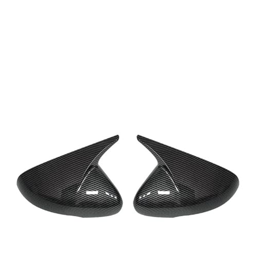 Garniture de rétroviseur latéral Kia Stinger look carbone brillant anti-UV