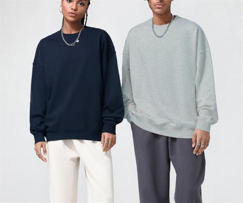 Pull homme col rond à capuche en coton premium et coupe ajustée - 2