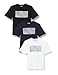 Produktbild JACK&JONES Herren JJPETER Tee SS Crew Neck 3PK MP T-Shirts, Black/Pack:Black+Navy+White, L