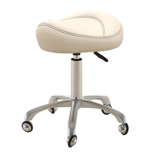HUNTFF Silla giratoria de 360 Grados con Asiento ergonómico para consultorio médico, Ideal para Uso Dental y de SPA, Alivia el Dolor, soporta hasta 100 kg, Ideal para Profesionales del Tatuaje y la