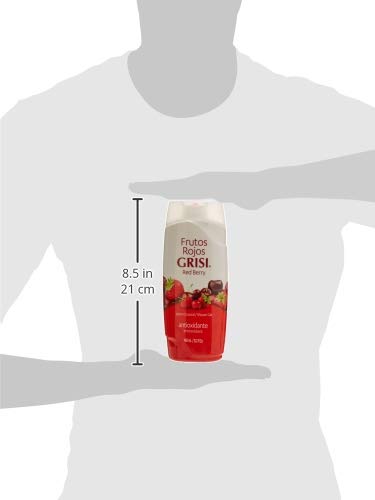 Miniatura 7 de Grisi Frutos Rojos Gel de ducha  Gel de baño limpiador para piel envejecida, jabón de baño con bayas rojas que ayuda a dar un aspecto juvenil 15.2