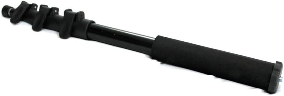 MILLETS Heavy Duty Professional Monopod (Upto 4Kg Load) With Dual-Mount Thread Adapter (1/4Inch&3/8Inch)Rubber Grip,For Cameras,Smartphones&Camcorders Extendable Height 5 Feet With Free Bag,Black
