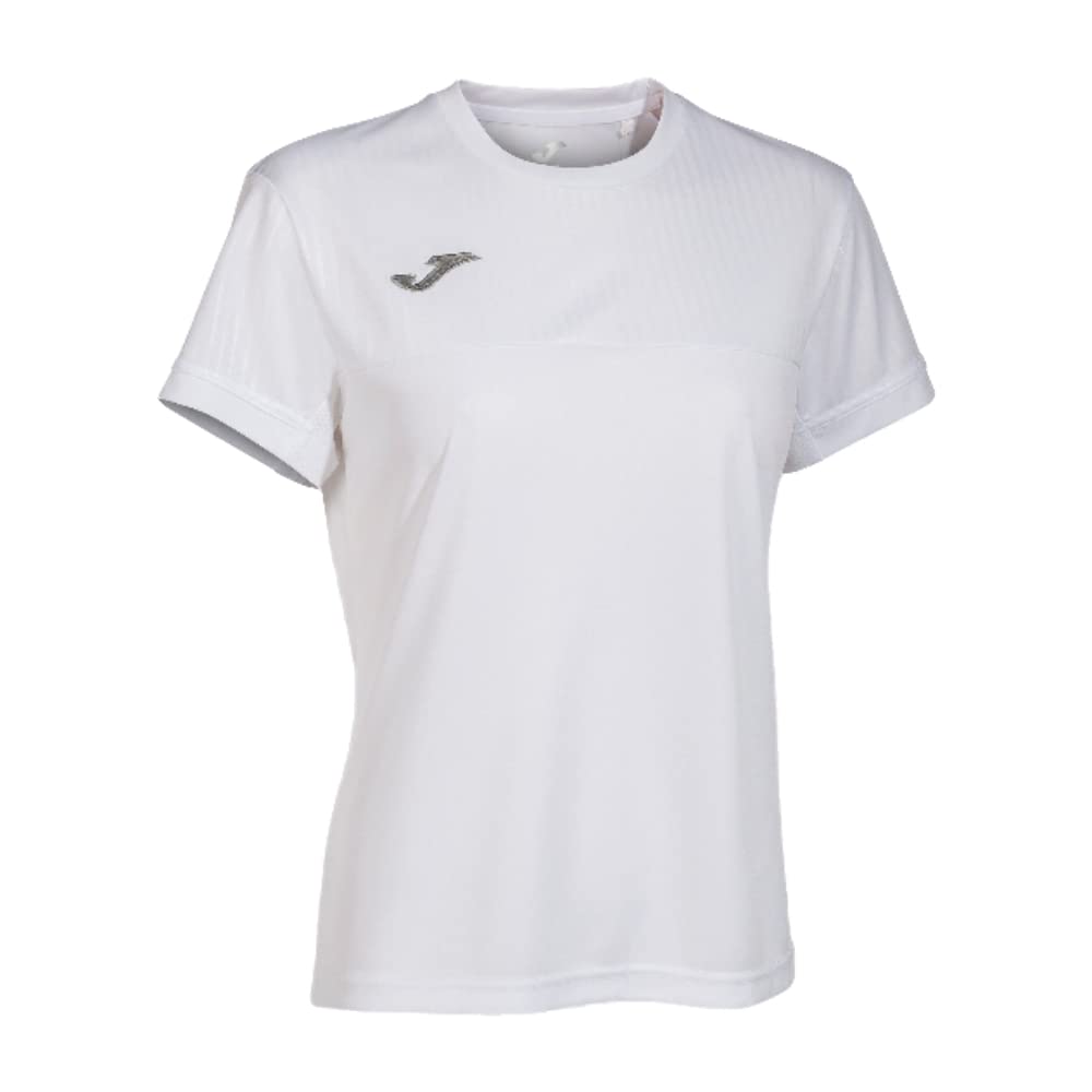 Joma Women's Montreal Short Sleeve T-Shirt, White, XXL